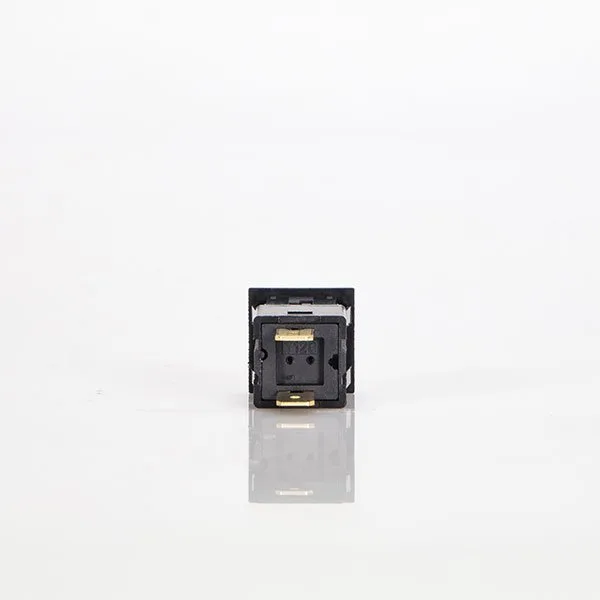 Interruptor pushbutton 31.123 - unipolar - moldura quadrada