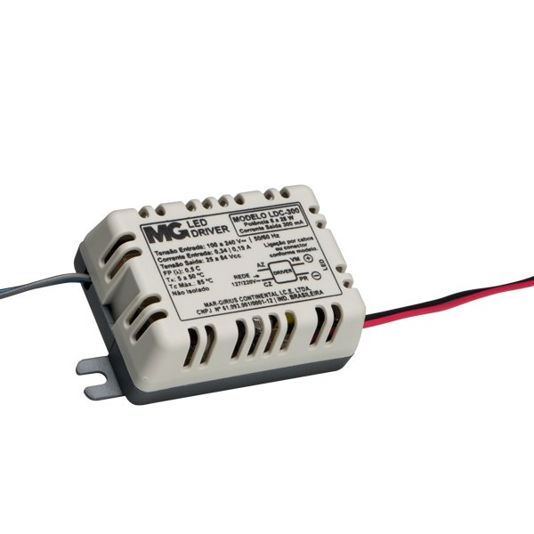 driver para led 8-25W 300ma com cabos