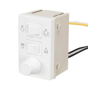 Controle de ventilador com dimmer