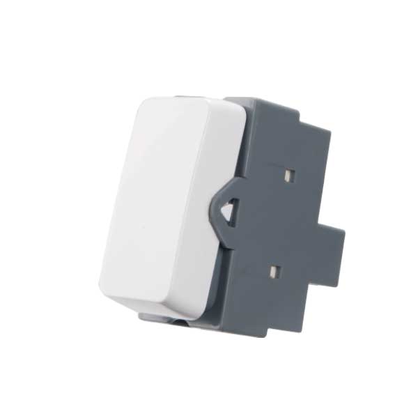 Módulo interruptor intermediário de 10A 250V~ alto brilho linha B3 MarGirius