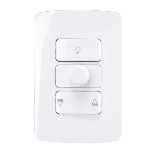 Conjunto 4x2 eletrônico para ventilador bivolt B3