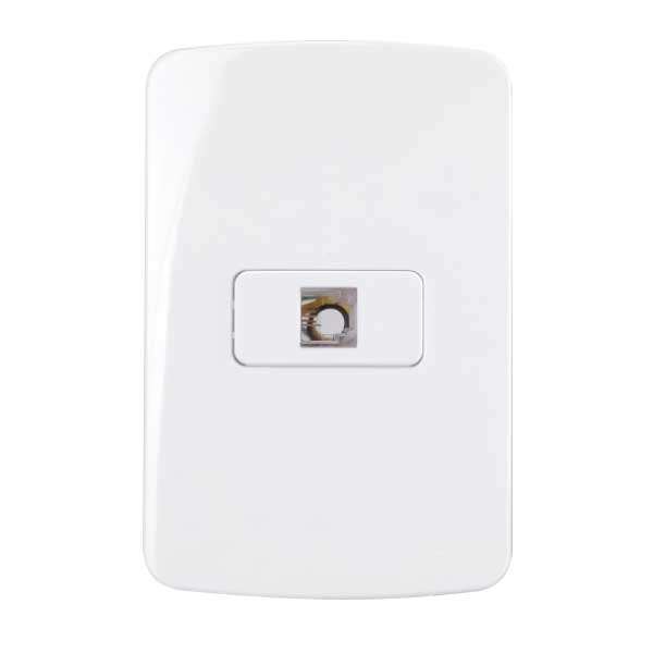 Conjunto 4x2" tomada telefone RJ11 4 fios B3