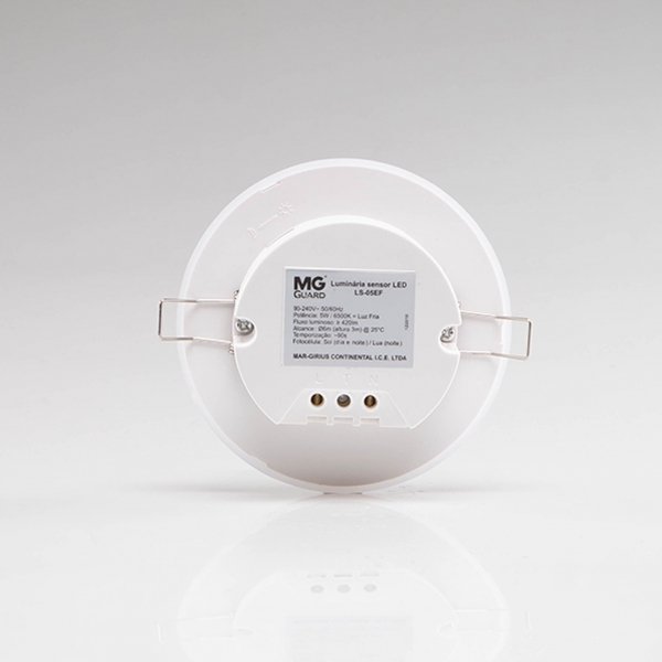 Luminária LED com sensor de presença e fotocélula - Imagem 2