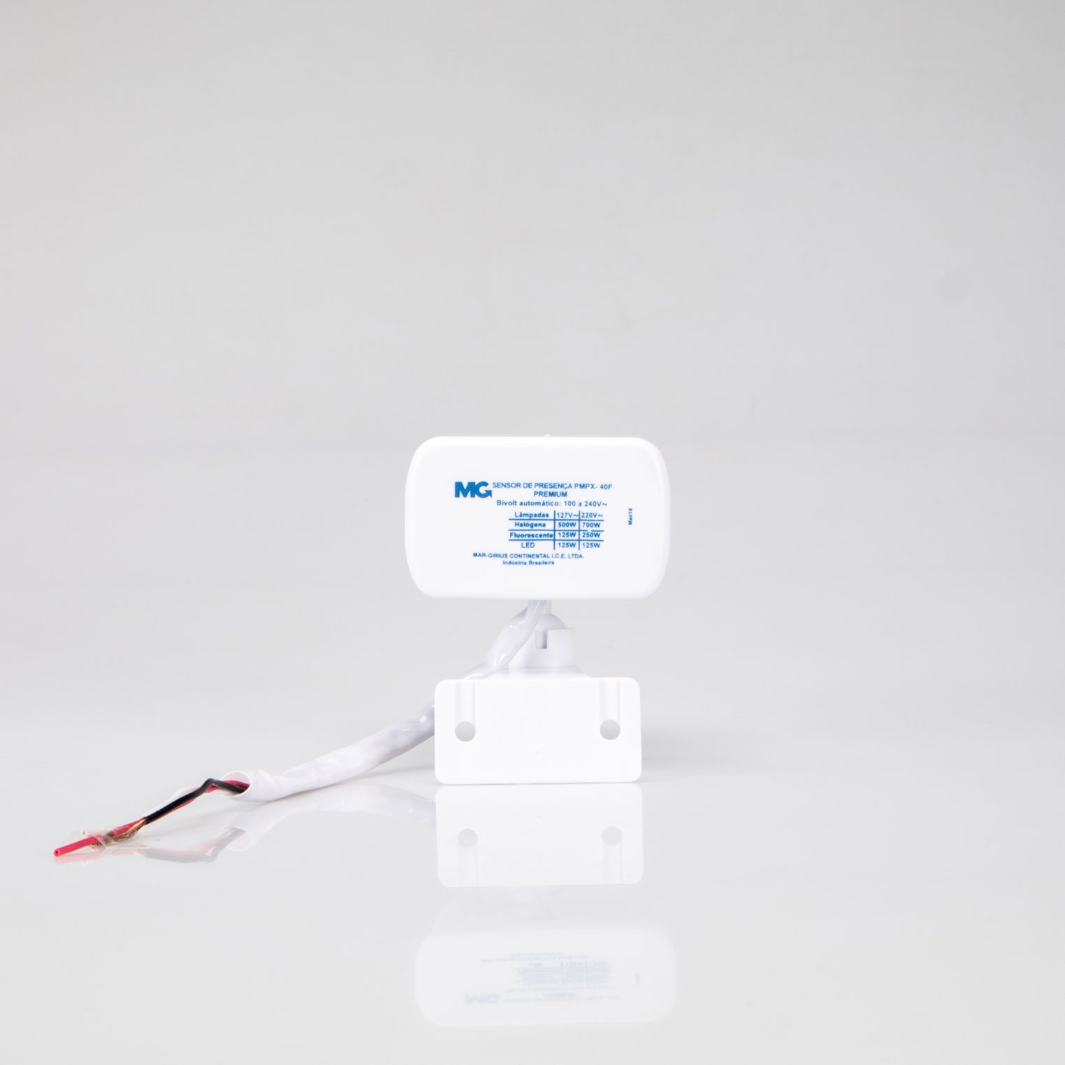 Sensor de presença externo premium sobrepor parede - Imagem 4