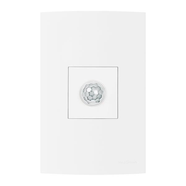 Conjunto 4x2 sensor de presença para parede clean