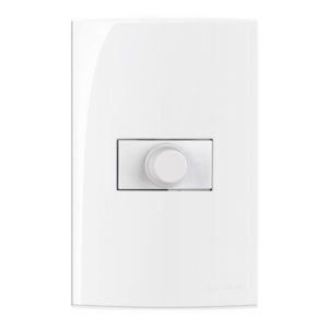 Conjunto 4x2 variador de luminosidade e velocidade 500W 220V~ Sleek