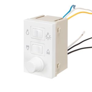 Controle de ventilador com dimmer