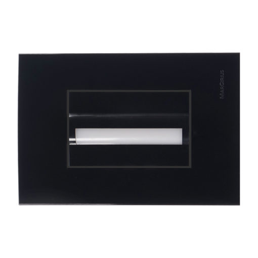 19258- Linha Sleek - Conjuntos 4x2" - Balizador horizontal luz branca quente bivolt - Ebony conheça e se surpreenda..