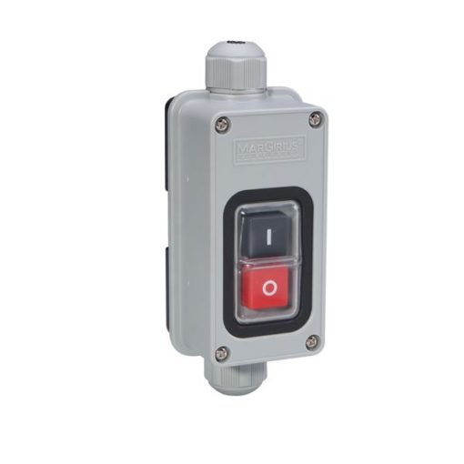 Interruptor de tecla CS-103A - tripolar 20A– com prensa cabos - IP66