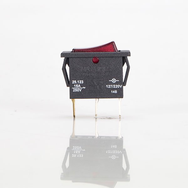 Interruptor de tecla 29.123 - unipolar - com luz - Imagem 5