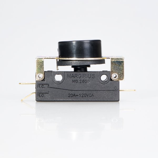 Microinterruptor de ação rápida MG-2602 - IR - Terminal Engate - com botão - Imagem 3