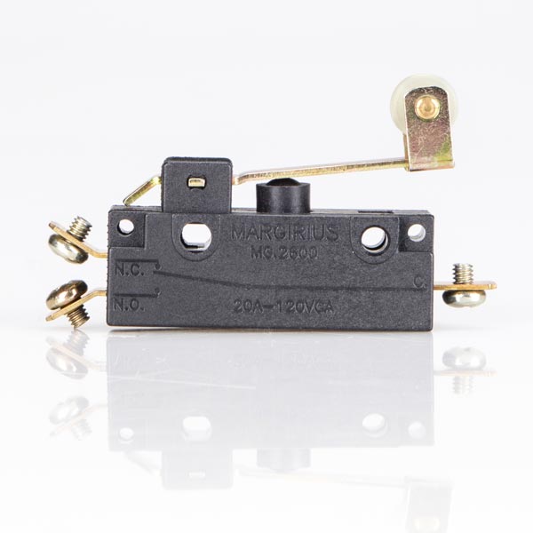 Microinterruptor de ação rápida MG-2606 - IR - Terminal Parafuso - com haste curta e rolete - Imagem 3