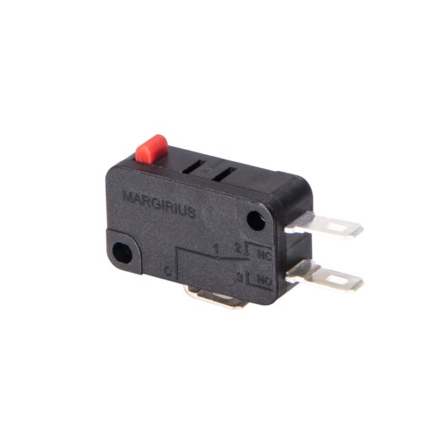Microinterruptor de ação rápida 40.108 - NA/NF - com pino básico