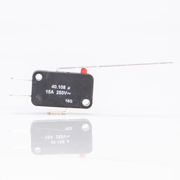 Microinterruptor de ação rápida 40.108 – NA/NF - com haste - Imagem 2