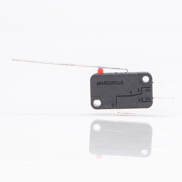 Microinterruptor de ação rápida 40.108 – NA/NF - com haste - Imagem 3