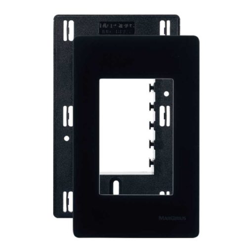 PLACA COM SUPORTE 4X2 3 POSTOS EBONY INFINITI
