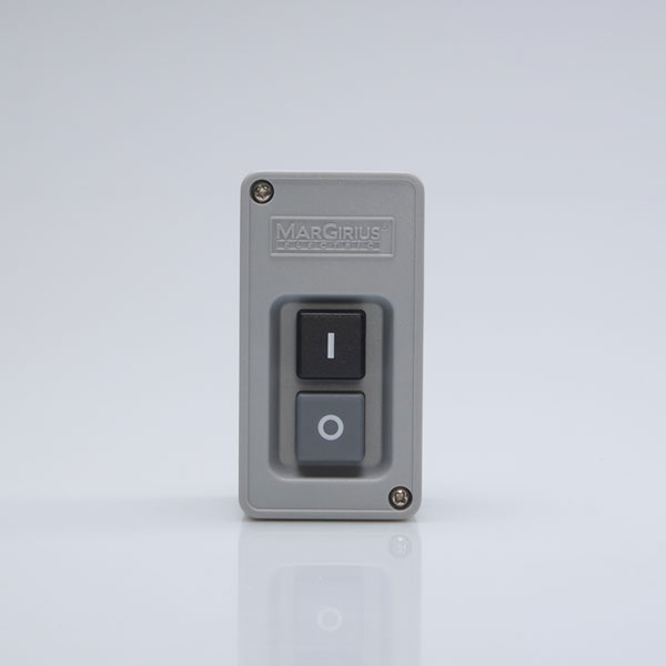 Interruptor de tecla CS-102 - tripolar 30A - tecla cinza - Imagem 2