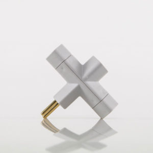 adaptador 2p+t 10A cinza