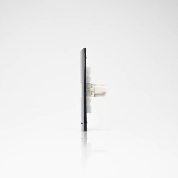 Linha Sleek - Conjuntos 4×2” – Interruptor simples 10A 250V~ - Ebony/Branco - Imagem 2