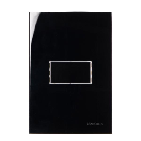 Linha Sleek - Conjuntos 4×2” – Interruptor paralelo 10A 250V~ - Ebony