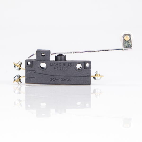 Microinterruptor de ação rápida MG-2604 - IR - Terminal Parafuso - com haste longa e rolete - Imagem 6