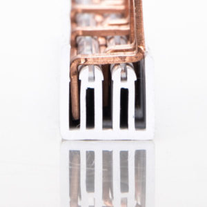 barramento de fase trifásico vista lateral