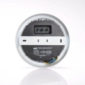 sensor de presença 2 lentes de embutir e sobrepor com fotocélula vista dos jumpers de ajuste de sensibilidad, fotocélua e tempo Margirius