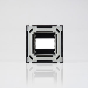 Caixa de sobrepor 1 posto Sleek Ebony