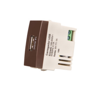 Tomada carregador USB 1A Bivolt