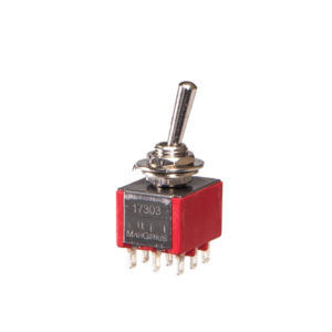 Interruptor de alavanca metálica micro - tripolar