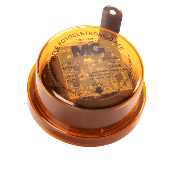 Relé fotoeletrônico RFE A130 1000W com cabos - Margirius