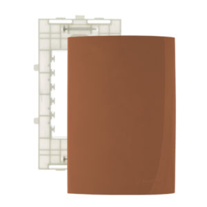 Placa 4x2 + suporte cega Sleek Colors - Nutshell - Margirius