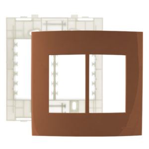 Placa 4x4 + suporte 6 postos Sleek Colors - Nutshell - Margirius