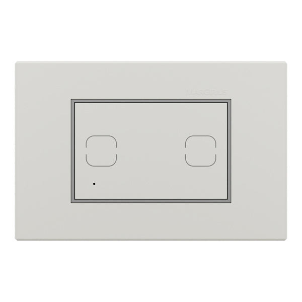 23078 CONJ 4X2 BR S SUP CRISTAL INT TOUCH INT 2 TECLAS