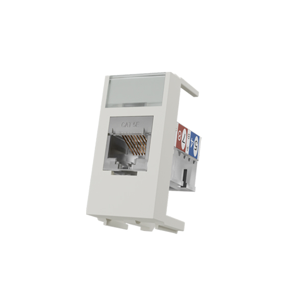 23108 MOD AURA BRANCO S TOM RJ45 CAT5E
