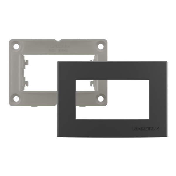 PA023270 CONJ MOV COLORS 65X45 PLACA+SUPORTE GRAFITE