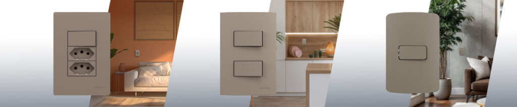 Linhas Residenciais na cor Argila