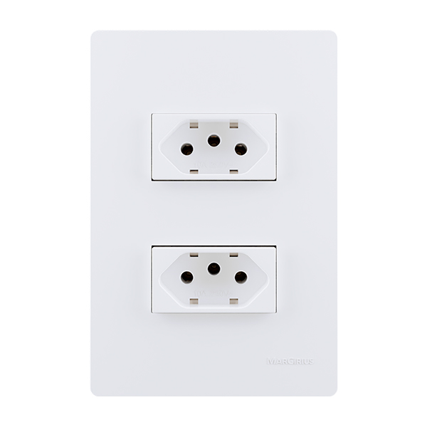 22174 2 tomadas 2P+T 10A 250V~