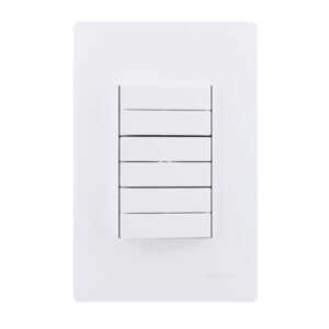 22418 3 interruptores duplos simples 10A~ 250V~